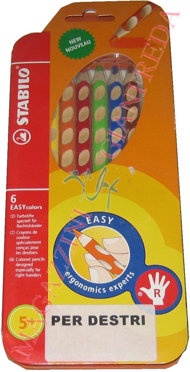 EASYCOLORS PASTELLI COLORATI PER DESTRORSI